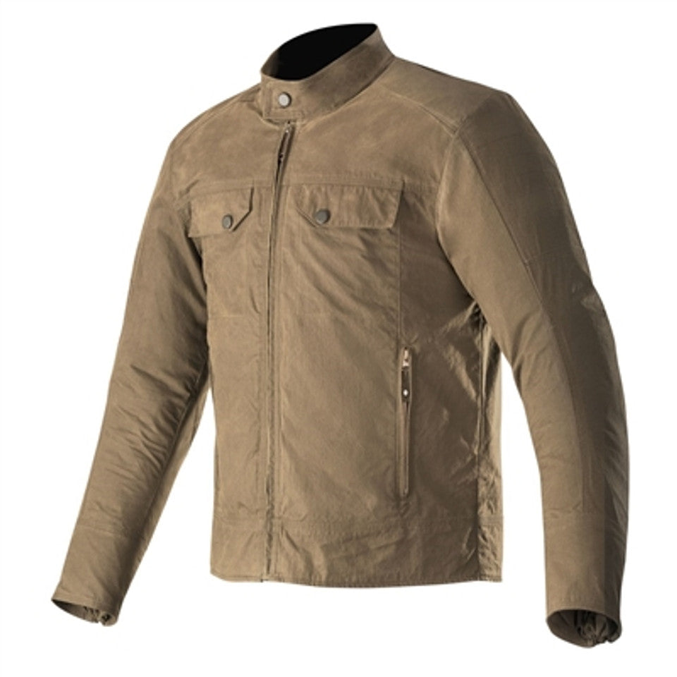 CHAMARRA TEXTIL ALPINESTARS RAY CANVAS V2 KHAKI