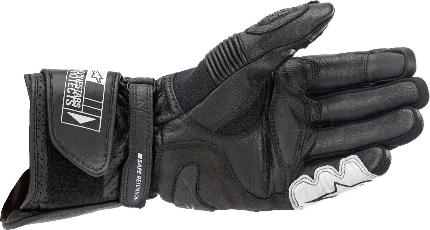 GUANTES ALPINESTARS SP-2 V3 NEGRO BLANCO