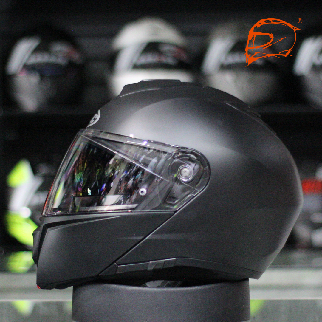 CASCO ABATIBLE HJC I90 NEGRO MATE