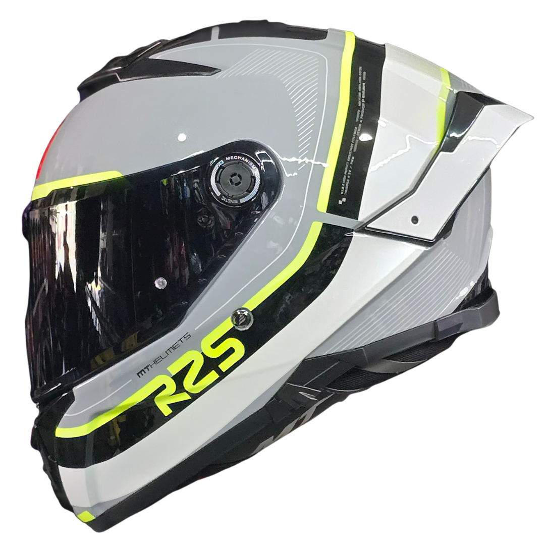 CASCO INTEGRAL MT THUNDER 4 SV R25 C3 FLUOR BRILLO