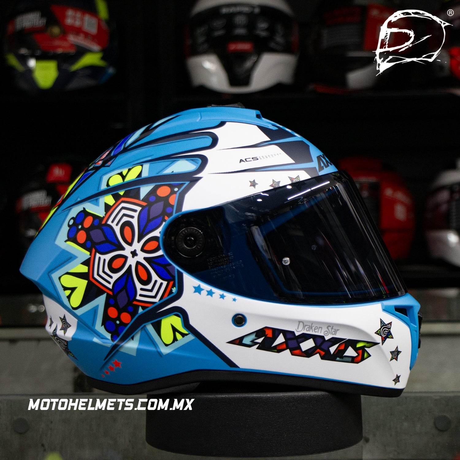 CASCO INTEGRAL AXXIS DRAKEN S STAR C17 FLUOR B