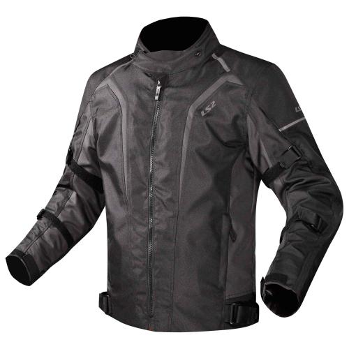 CHAMARRA DEPORTIVA LS2 NEGRO SEPANG TEXTIL