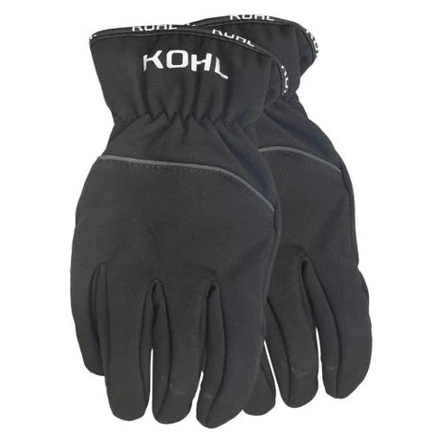 Guantes Vel Kohl-072  Negro Textil