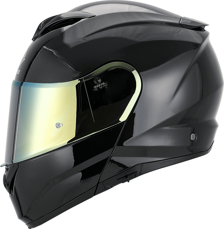 CASCO ABATIBLE FASEED FS 908 NEGRO BRILLO