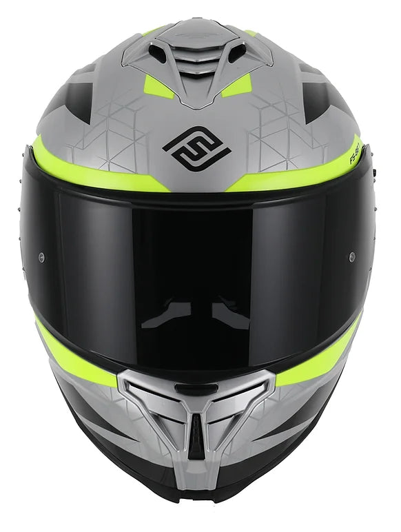 CASCO INTEGRAL FASEED FS 867 ASPHAL PLATA AMARILLO