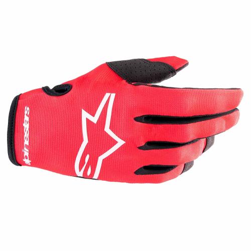 GUANTES ALPINESTARS  RADAR ROJO BLANCO