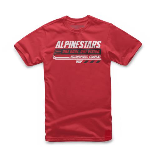 PLAYERA ALPINESTARS BRAVO ROJA