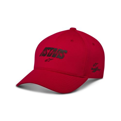 GORRA ALPINESTARS OVAL VELO TECH ROJA NEGRO