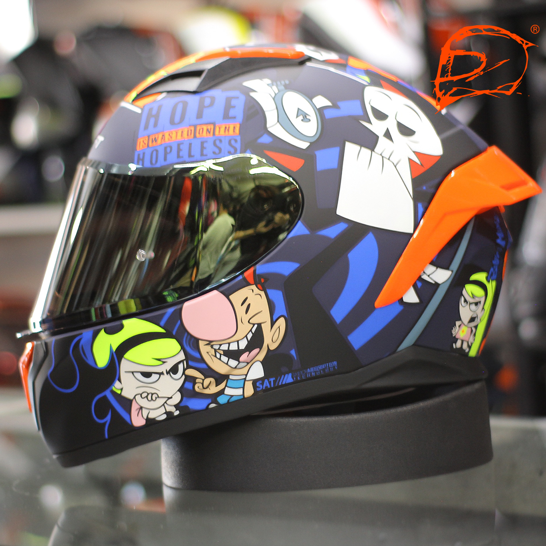 CASCO INTEGRAL SHAFT SH-582 SP BILLY Y MANDY AZUL