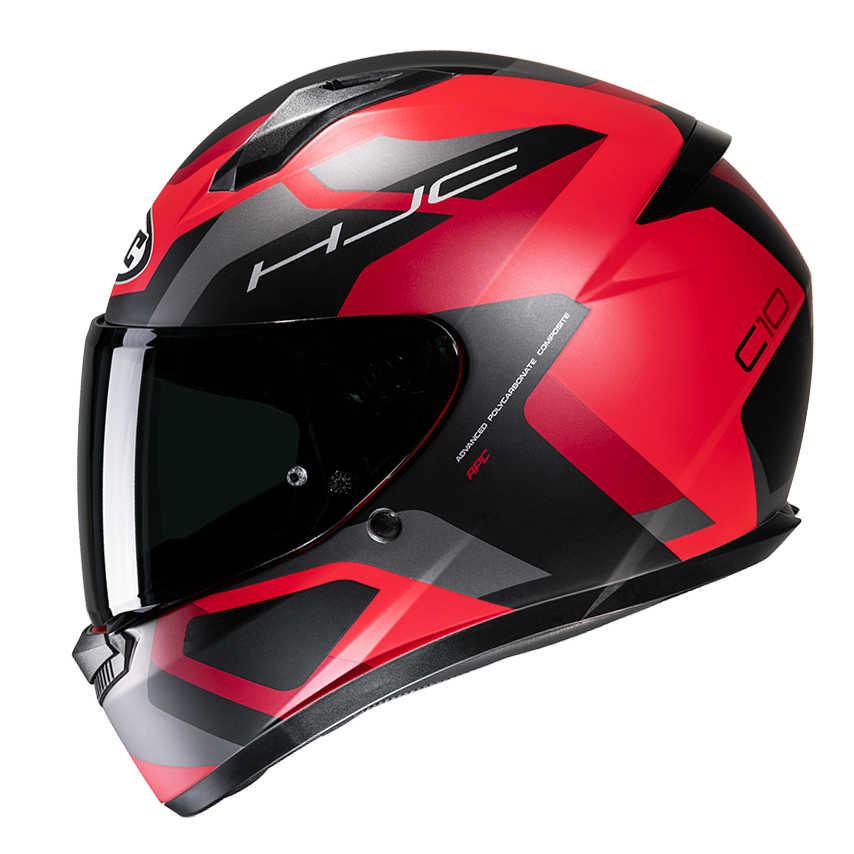 CASCO INTEGRAL HJC C10 TINS ROJO