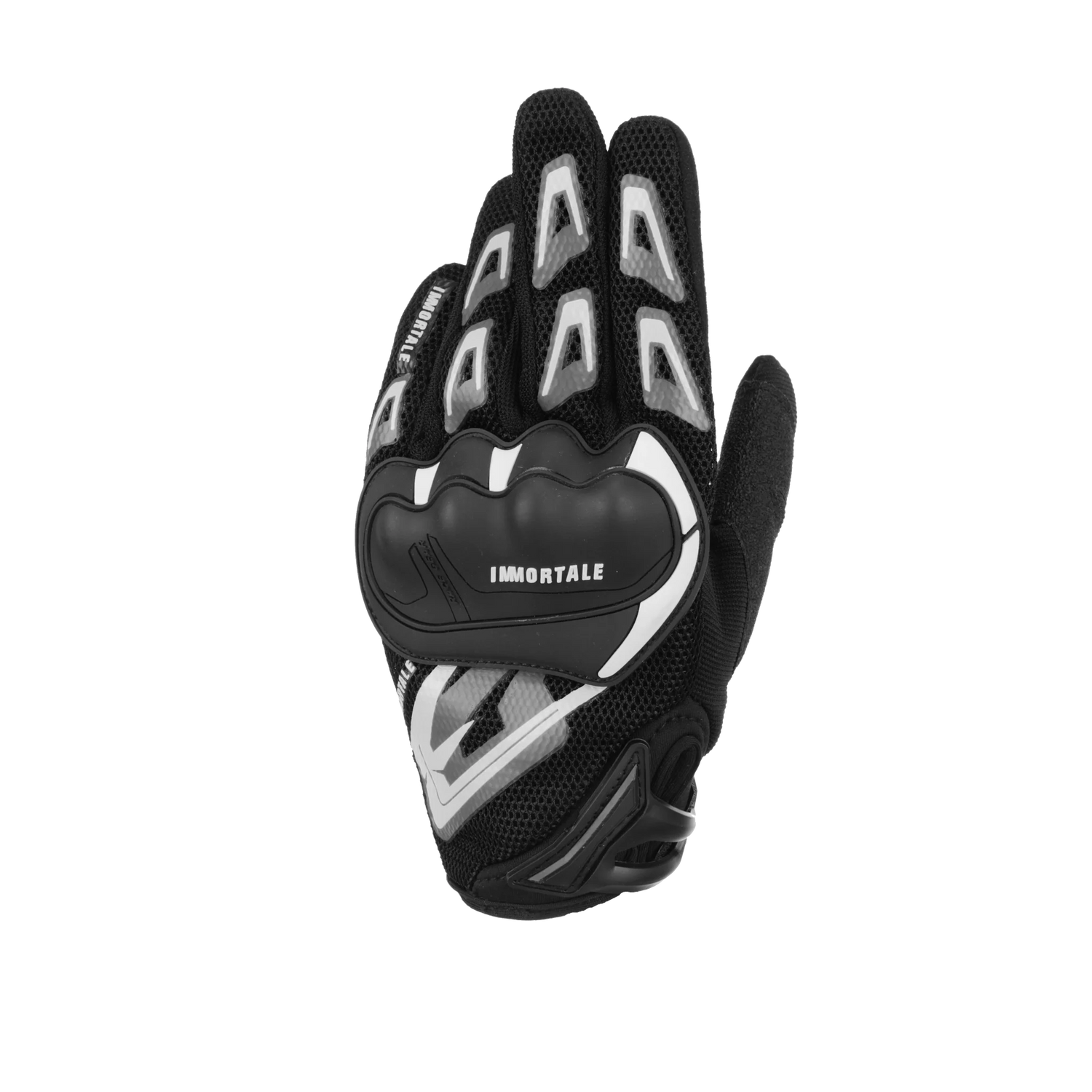 Guantes Immortale Basico Gris Negro