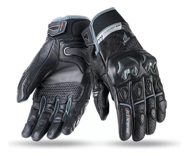 Guantes Seventy SD-N32 Racing Naked Negro Gris