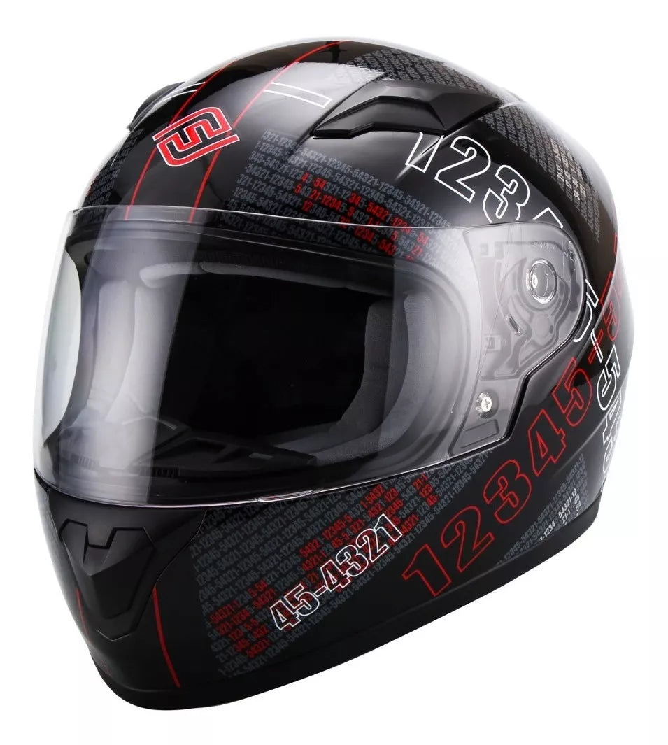 CASCO FASEED FS 815 CERRADO JUNIOR 5 MAGIC NEGRO