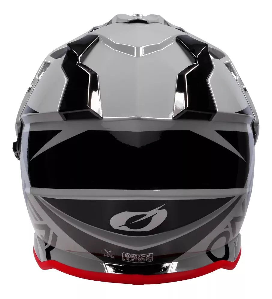 CASCO ONEAL DOBLE PROPOSITO SIERRA R V.23 GR BL RD