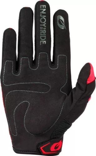 GUANTES ONEAL ELEMENT RACEWEAR V.24 NEGRO/ROJO