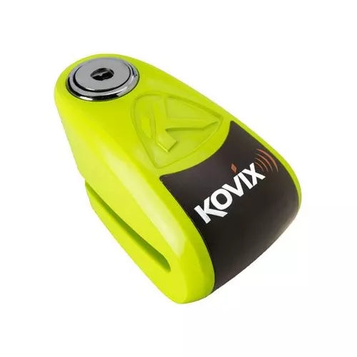 Candado de Disco Kovix con alarma KAZ10 Amarillo