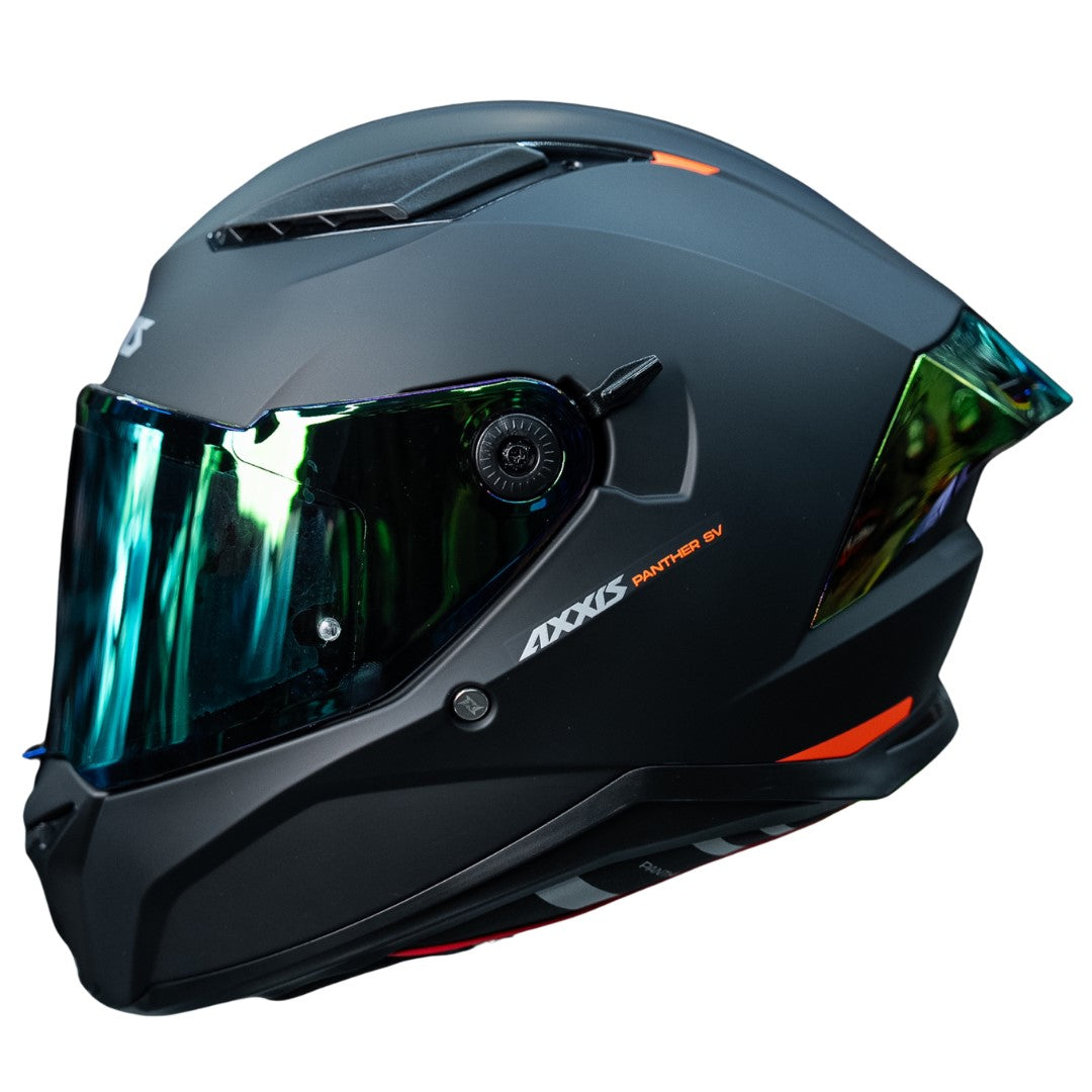 CASCO INTEGRAL AXXIS PANTERA NEGRO MATE