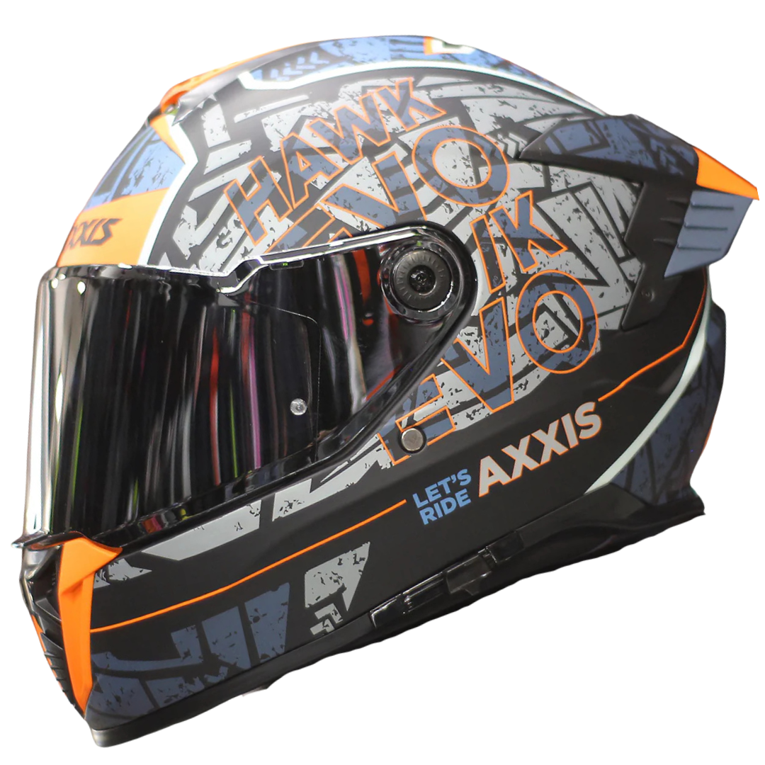 CASCO INTEGRAL AXXIS HAWK LETS RIDE B7 AZUL