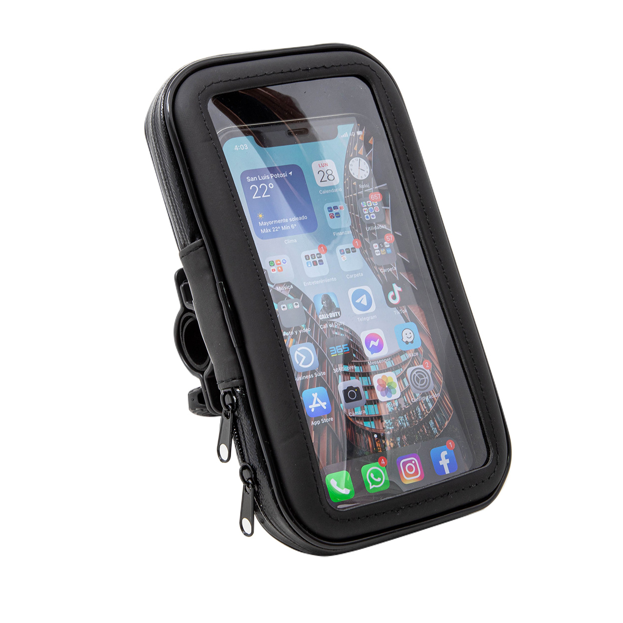 BASE PORTA CELULAR EVOLUTION   IMPERMEABLE