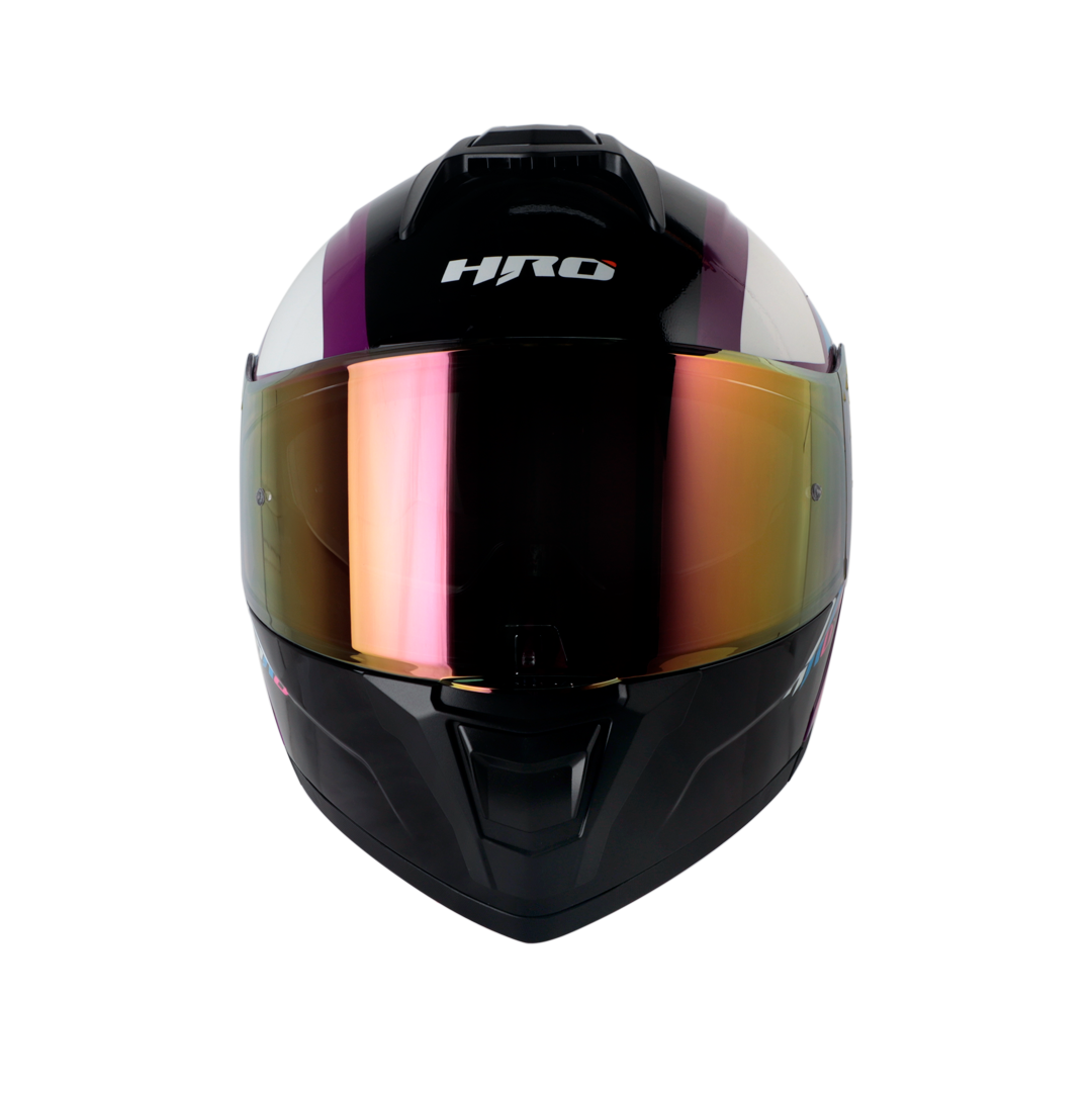 CASCO ABATIBLE HRO 3480 RACESPEC BRILLO