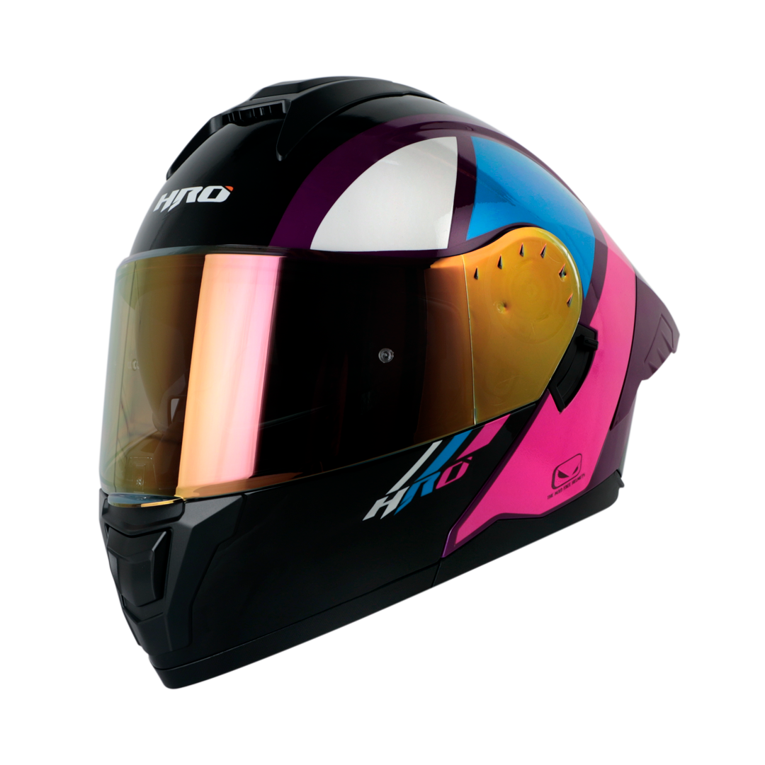 CASCO ABATIBLE HRO 3480 RACESPEC BRILLO