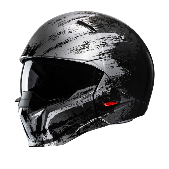 CASCO ABIERTO HJC I20 FURIA MC5 NEGRO GRIS