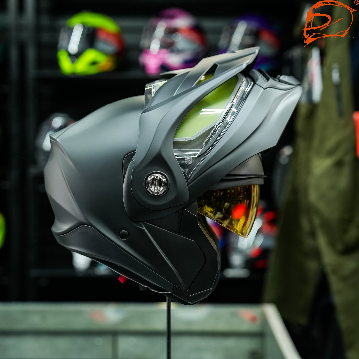 CASCO ABATIBLE SCORPION EXO AT960 SNOW MATE