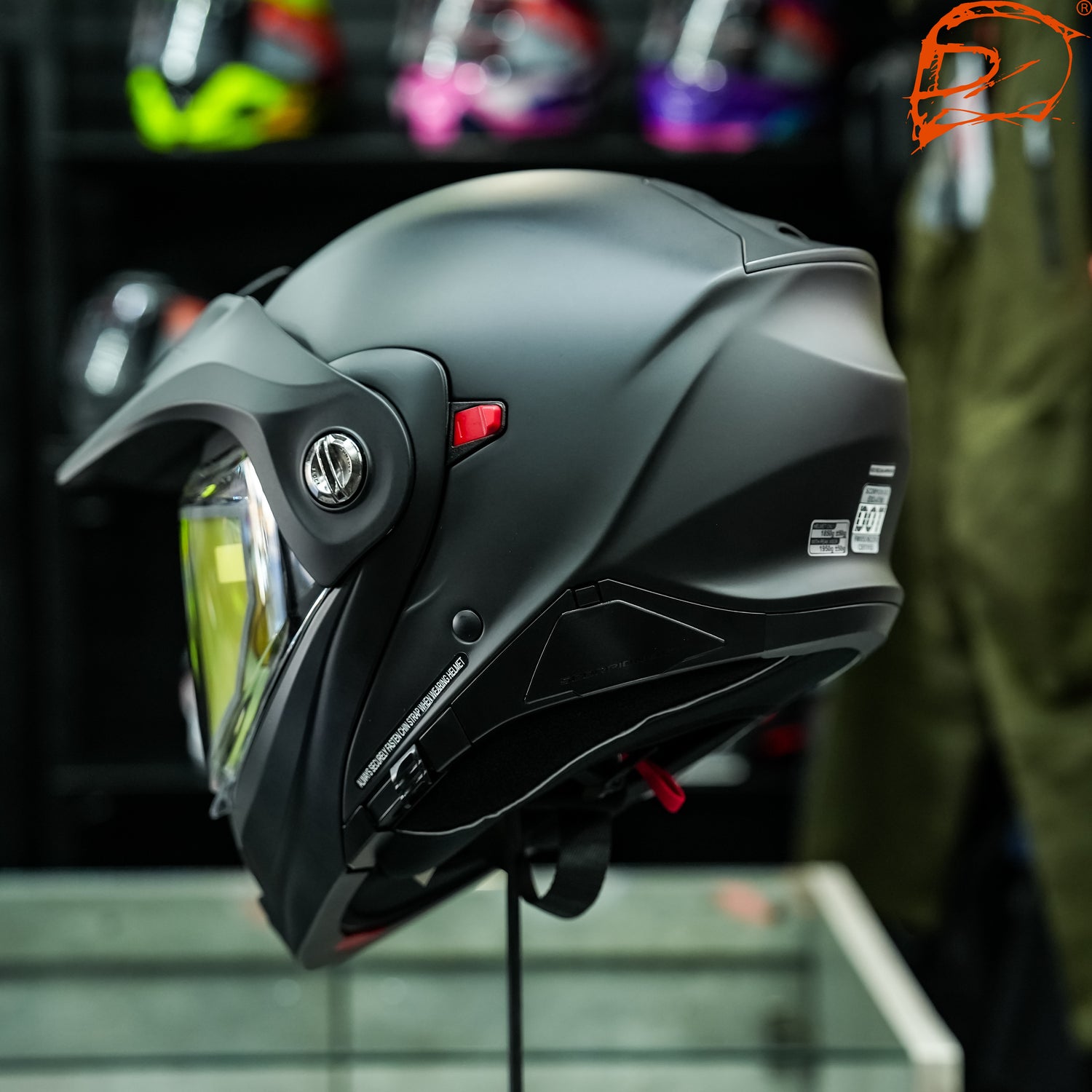 CASCO ABATIBLE SCORPION EXO AT960 SNOW MATE