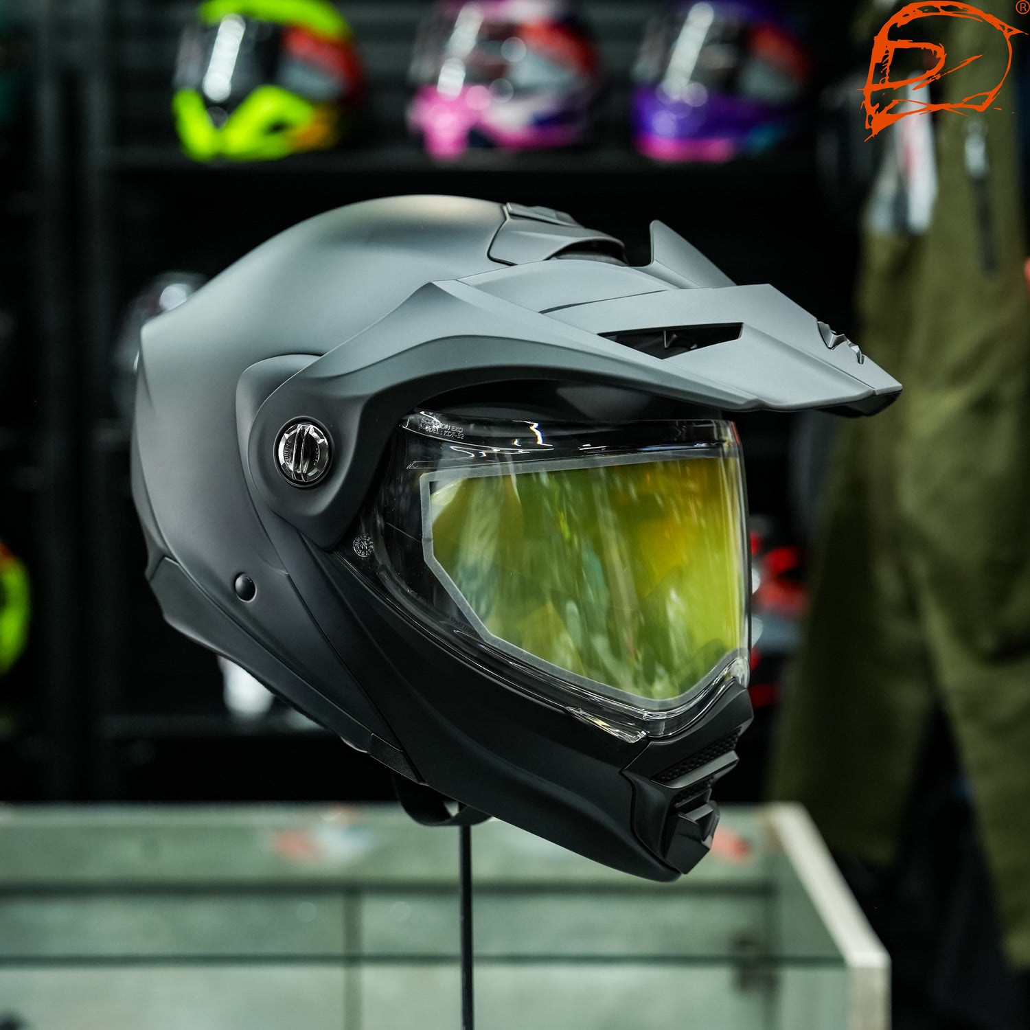 CASCO ABATIBLE SCORPION EXO AT960 SNOW MATE