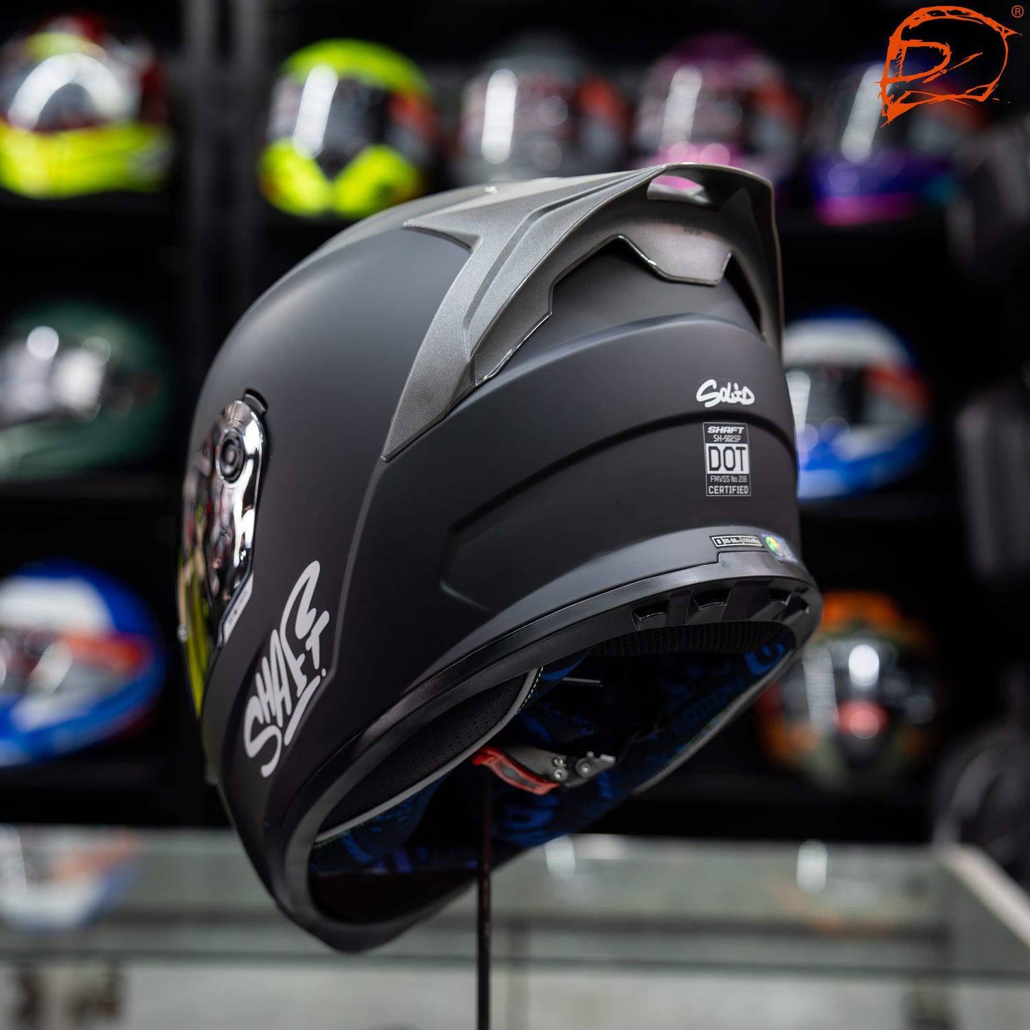 CASCO INTEGRAL SHAFT 502 SP NEGRO PLATA