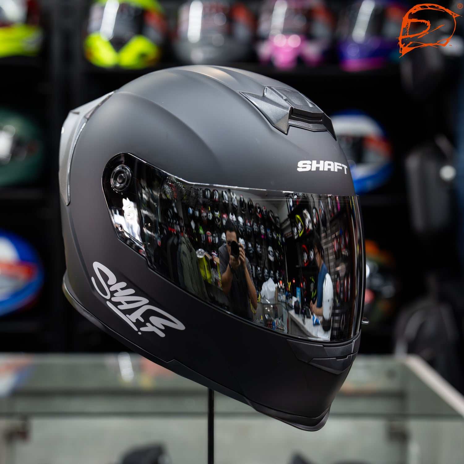 CASCO INTEGRAL SHAFT 502 SP NEGRO PLATA