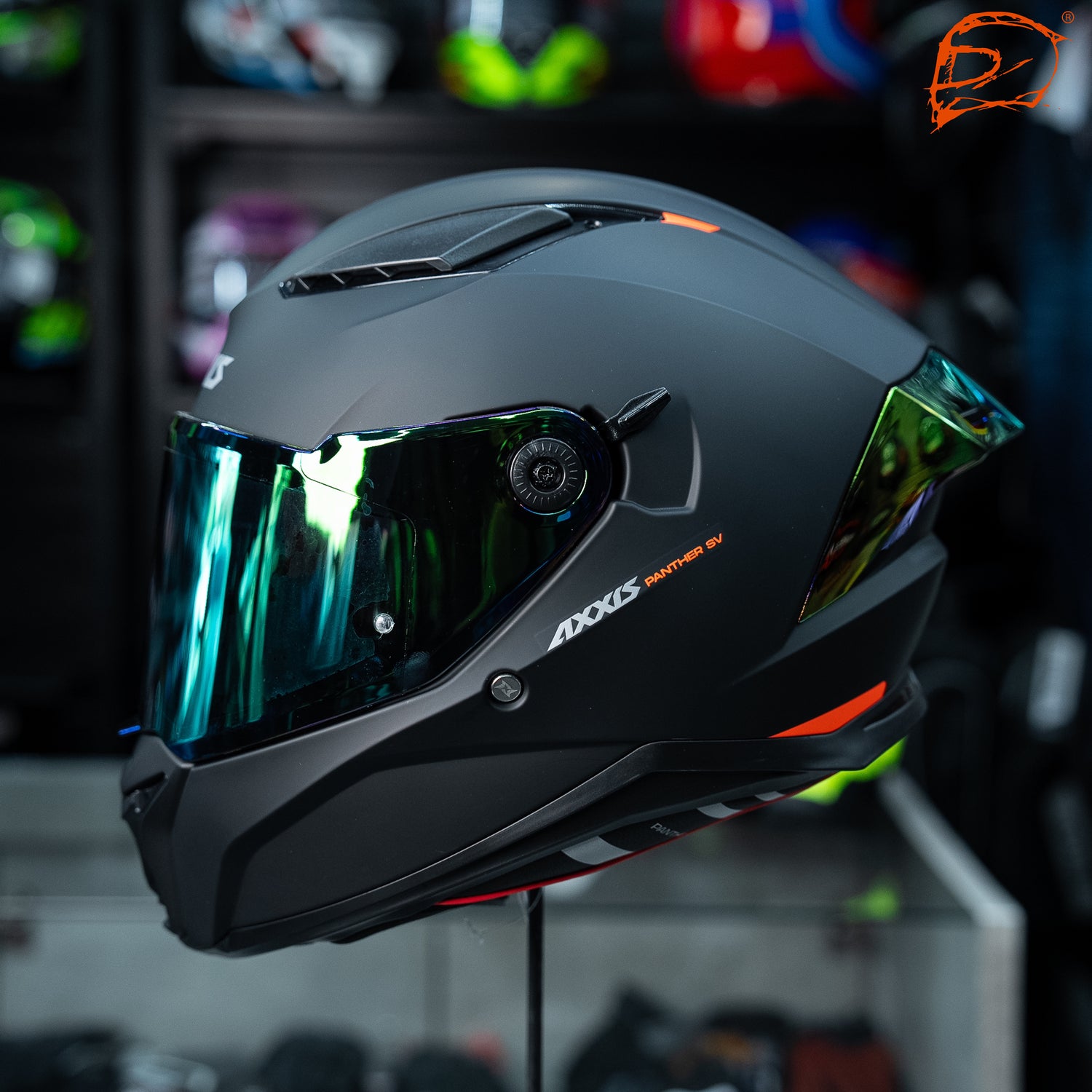 CASCO INTEGRAL AXXIS PANTERA NEGRO MATE