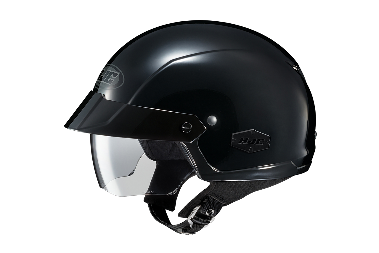 CASCO ABIERTO HJC IS -CRUISER NEGRO BRILLO