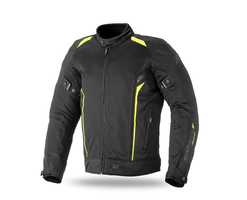 Chamarra Seventy SD-JT32 Touring Negro Amarillo