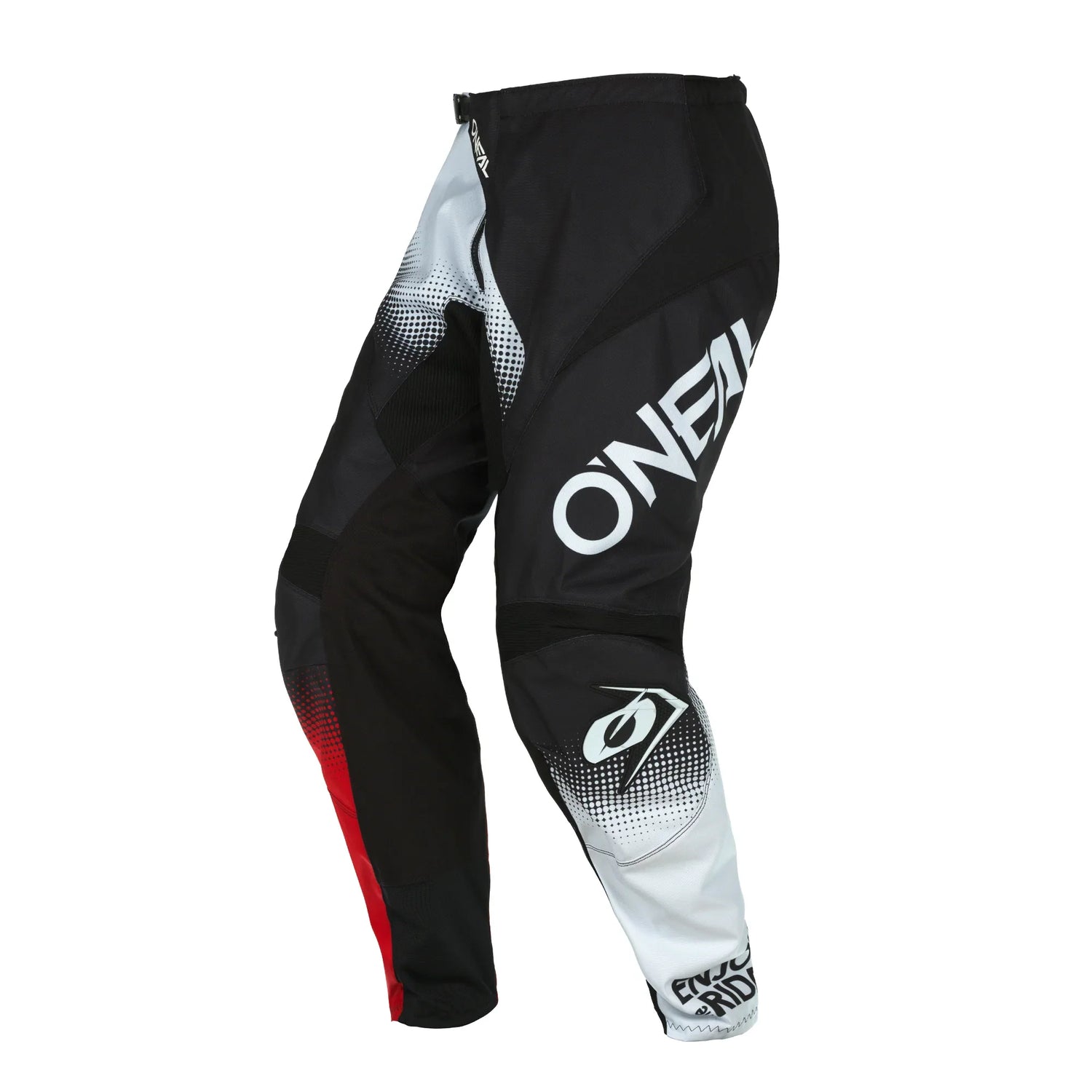 Pantalon Elem Rw Negro Rojo