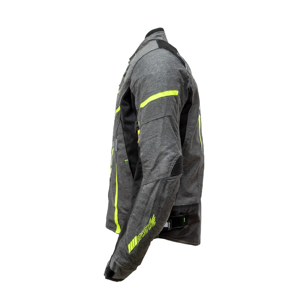 CHAMARRA ATROX AT-2121 CORDURA CORTA NEÓN