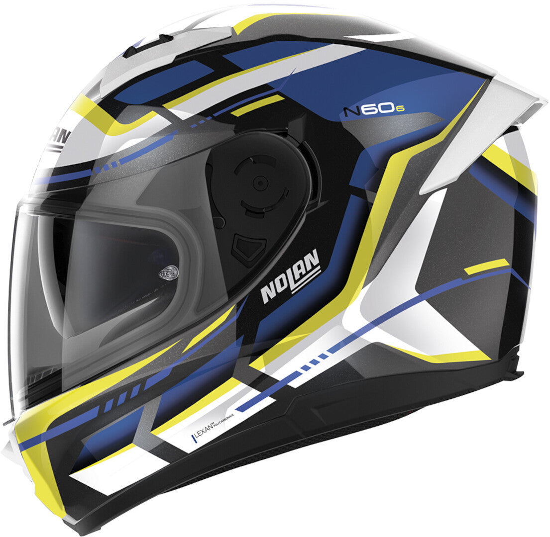 CASCO INTEGRAL NOLAN N60-6 LANCER 64 BRILLO