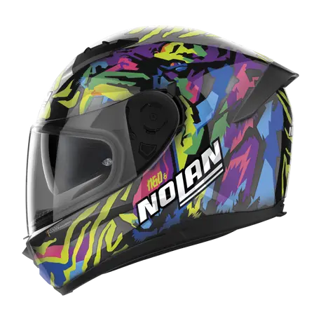 CASCO INTEGRAL NOLAN N60-6 BARRIO 68 BRILLO