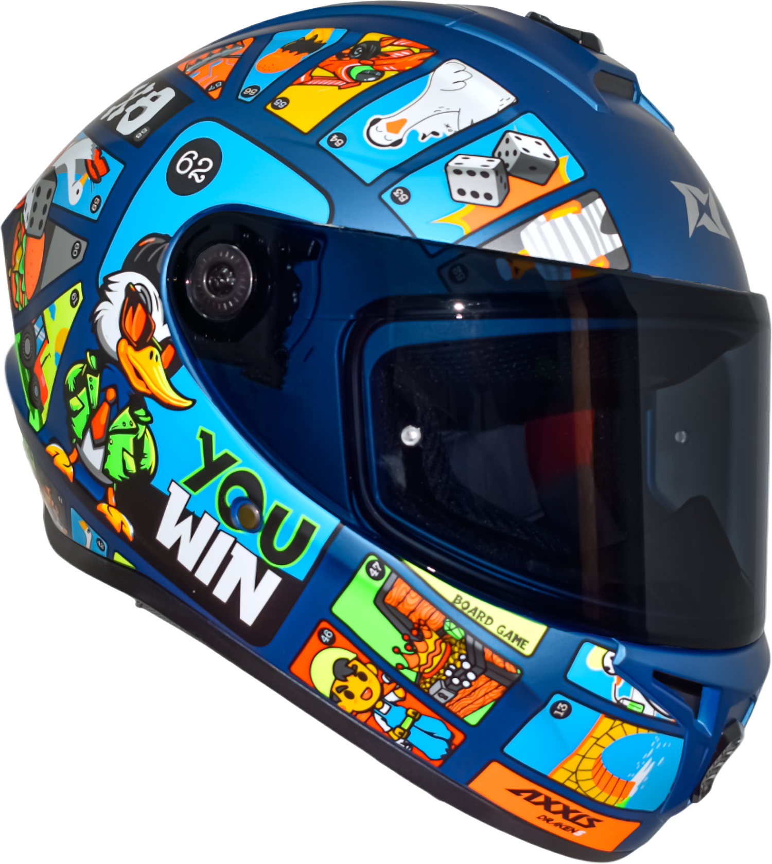 CASCO INTEGRAL AXXIS DRAKEN GOOSE GAME A7