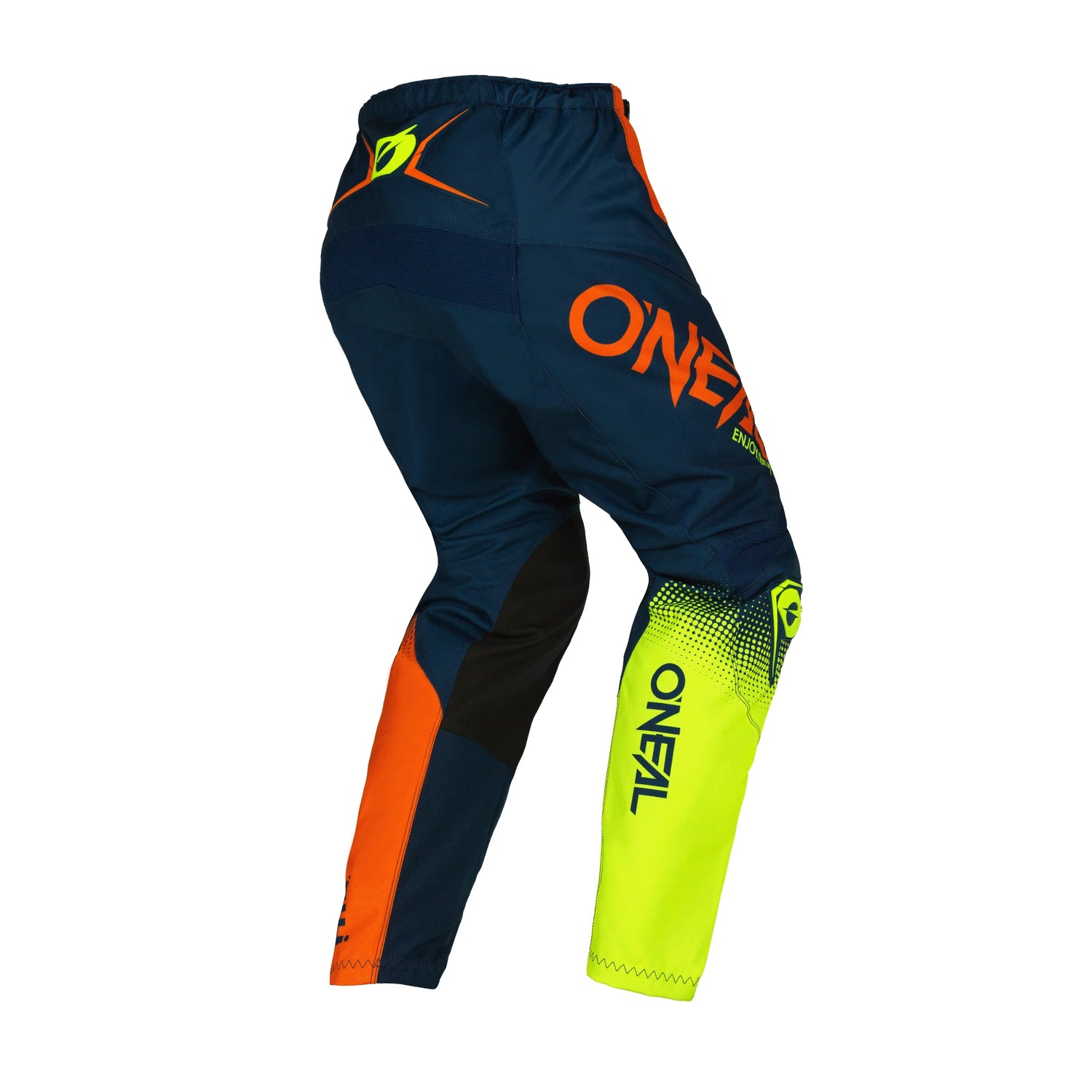 PANTALON ELEMENT RACEWEAR V.22 BLUE/ORANGE/NEON YELLOW