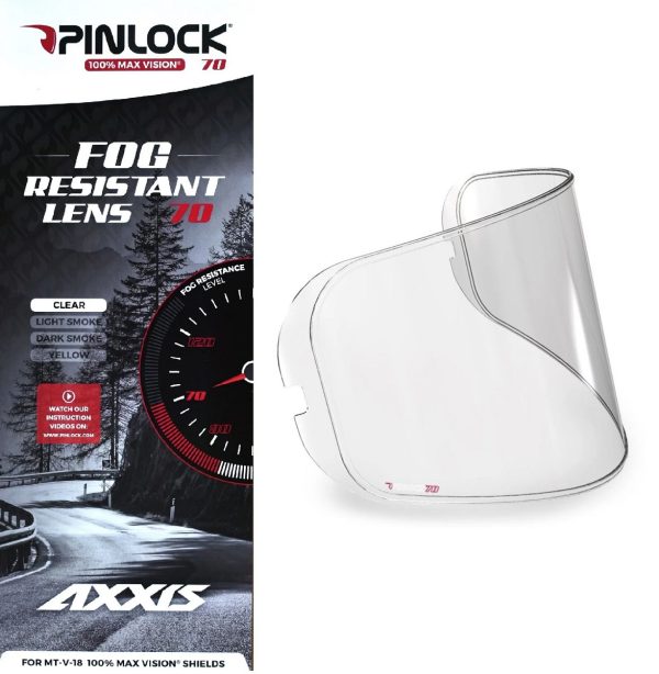 PINLOCK FS 70 ANTIVAHO PARA CASCO AXXIS HAWK