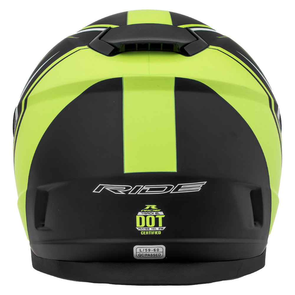 CASCO RIDE INTEGRAL TRACK EL ARROWHEAD AMARILLO