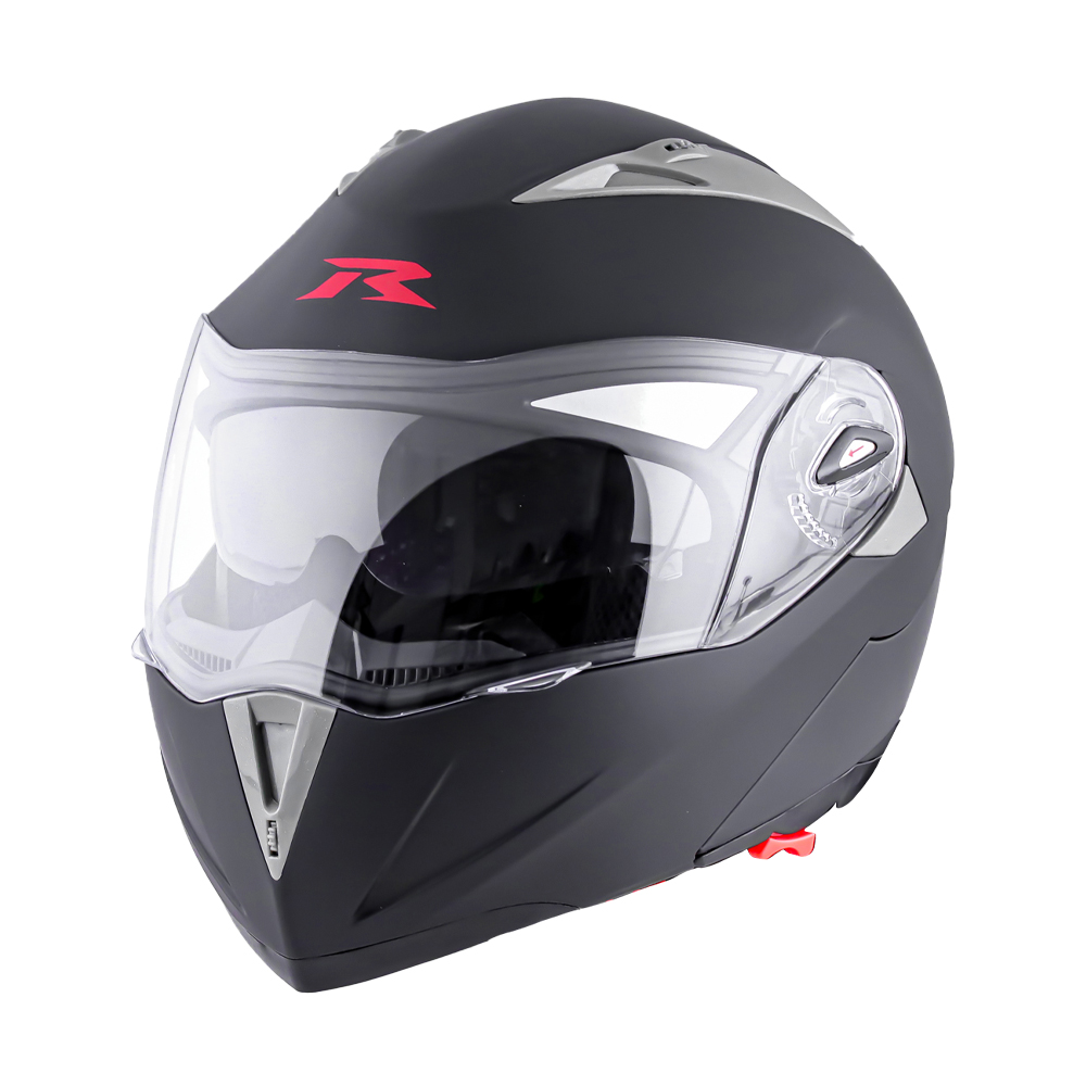 CASCO ABATIBLE RIDE TOUR EL SOLID NEGRO