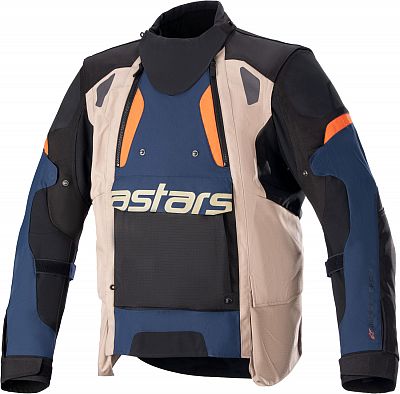 CHAMARRA ALPINESTARS HALO DRYSTAR AZUL NARANJA