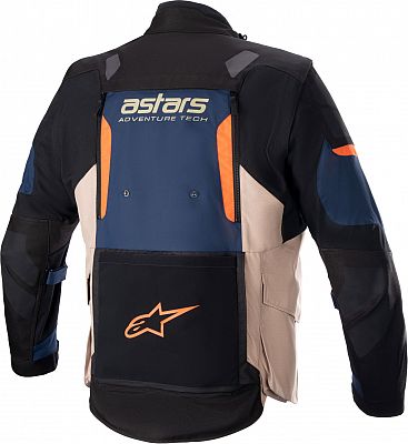 CHAMARRA ALPINESTARS HALO DRYSTAR AZUL NARANJA