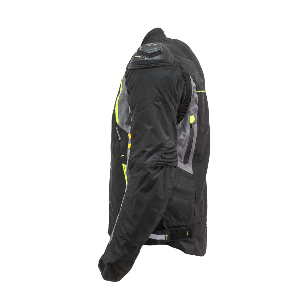 CHAMARRA ATROX CON PROTECCIONES AT-2128 CORDURA NEON