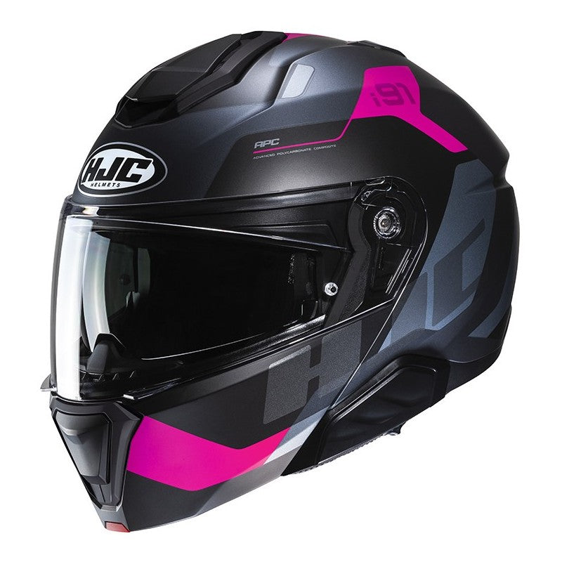 CASCO ABATIBLE HJC I91 CARST MC8SF ROSA