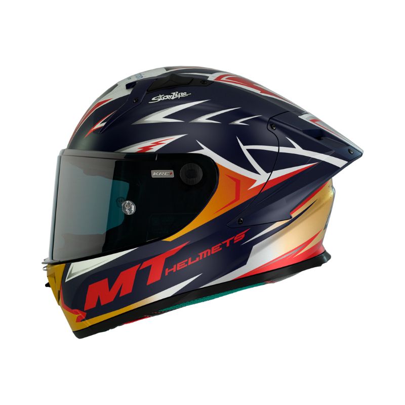 Casco Integral De Carbono Mt Kre Acosta FF103 A37 Brillo