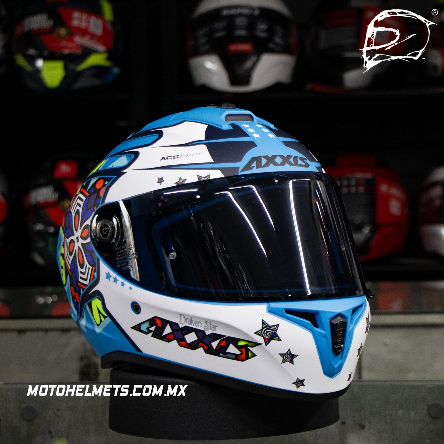 CASCO INTEGRAL AXXIS DRAKEN S STAR C17 FLUOR B