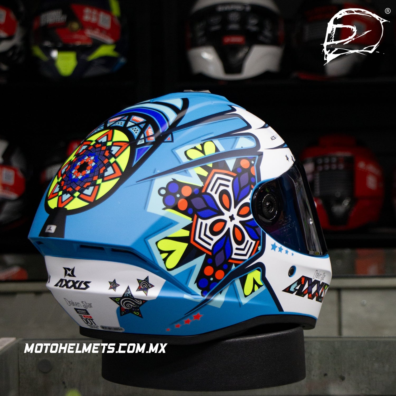 CASCO INTEGRAL AXXIS DRAKEN S STAR C17 FLUOR B